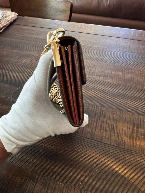 Louis Vuitton vintage Sarah monogram wallet converted Crossbody 2000 France - Picture 5 of 17